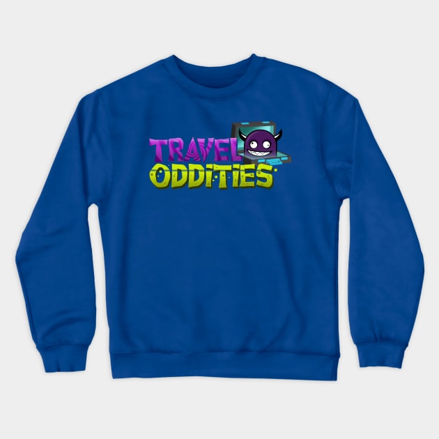 Travel Oddities Todd Design Crewneck Sweatshirt by traveloddities